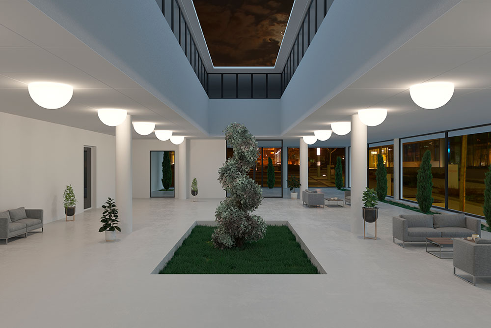 Настенные и потолочные полусферы