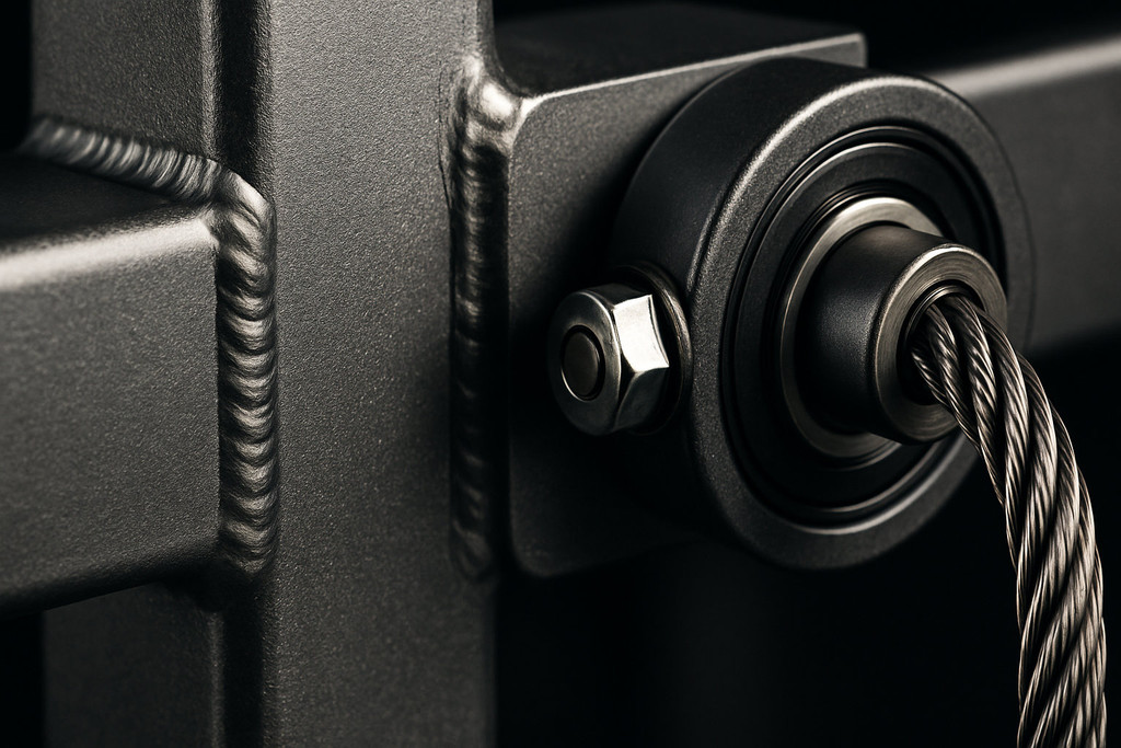 Конструктивные элементы профессиональных тренажеров для подтягиваний