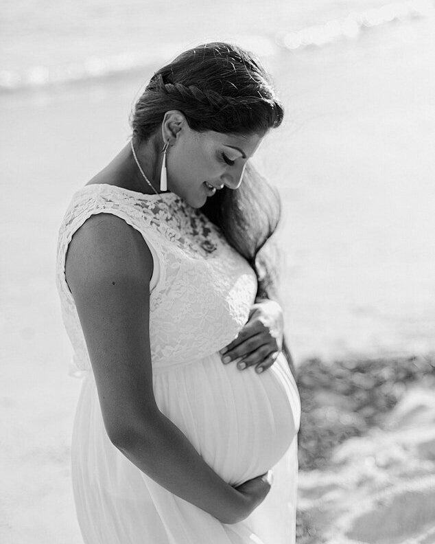 Mombasa Beach Maternity Photography