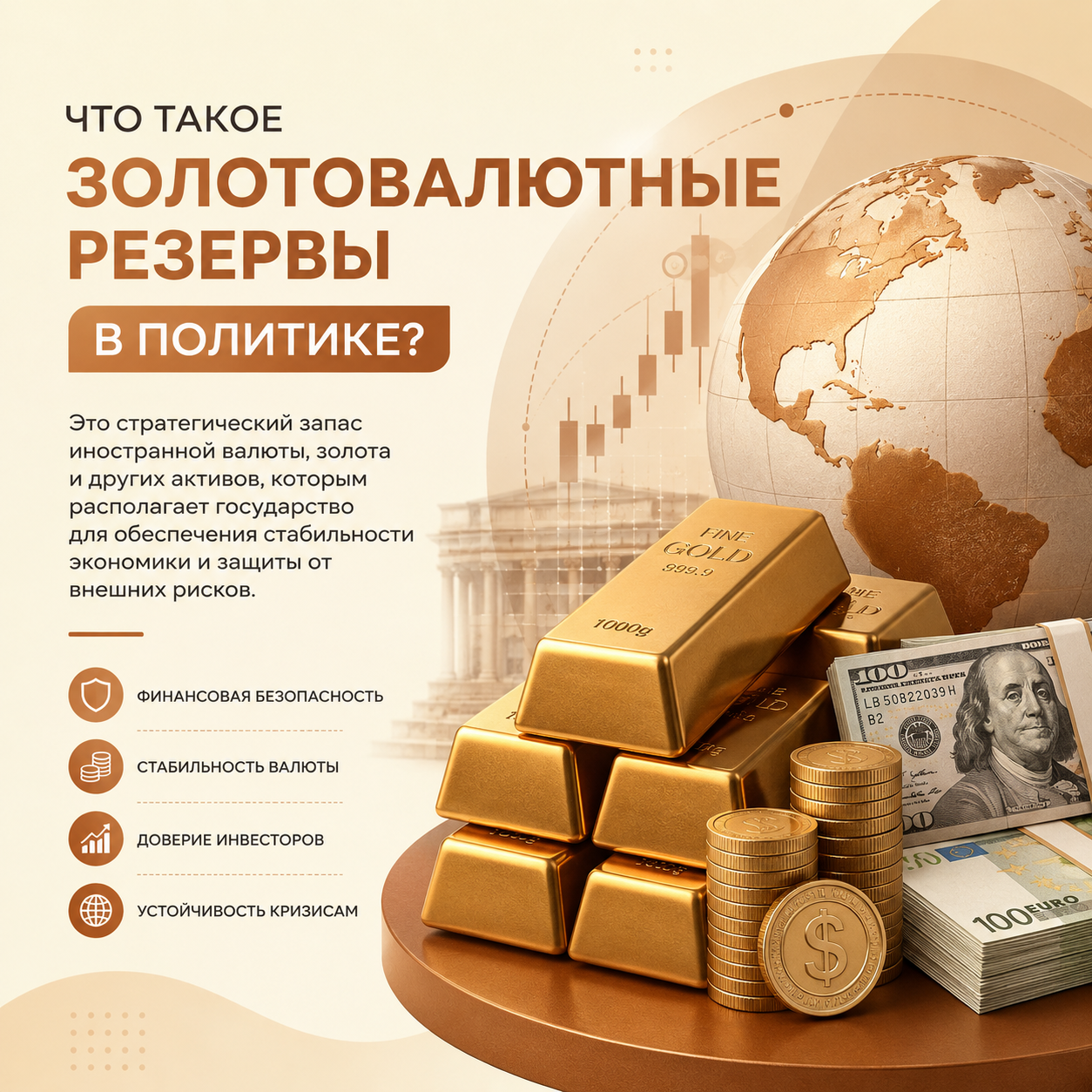 Золотовалютные резервы: значение функции и политическая роль