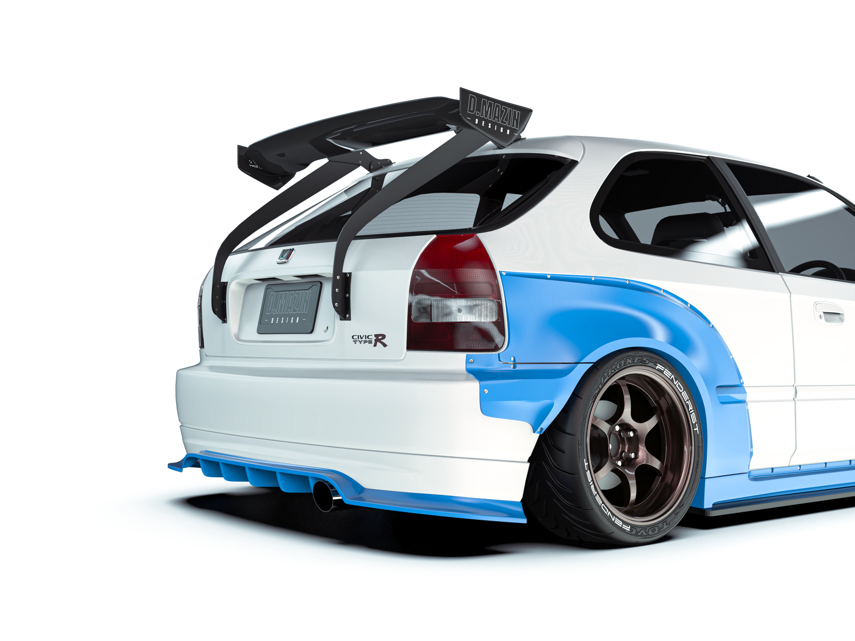 Fender Flares set Honda Civic 9698