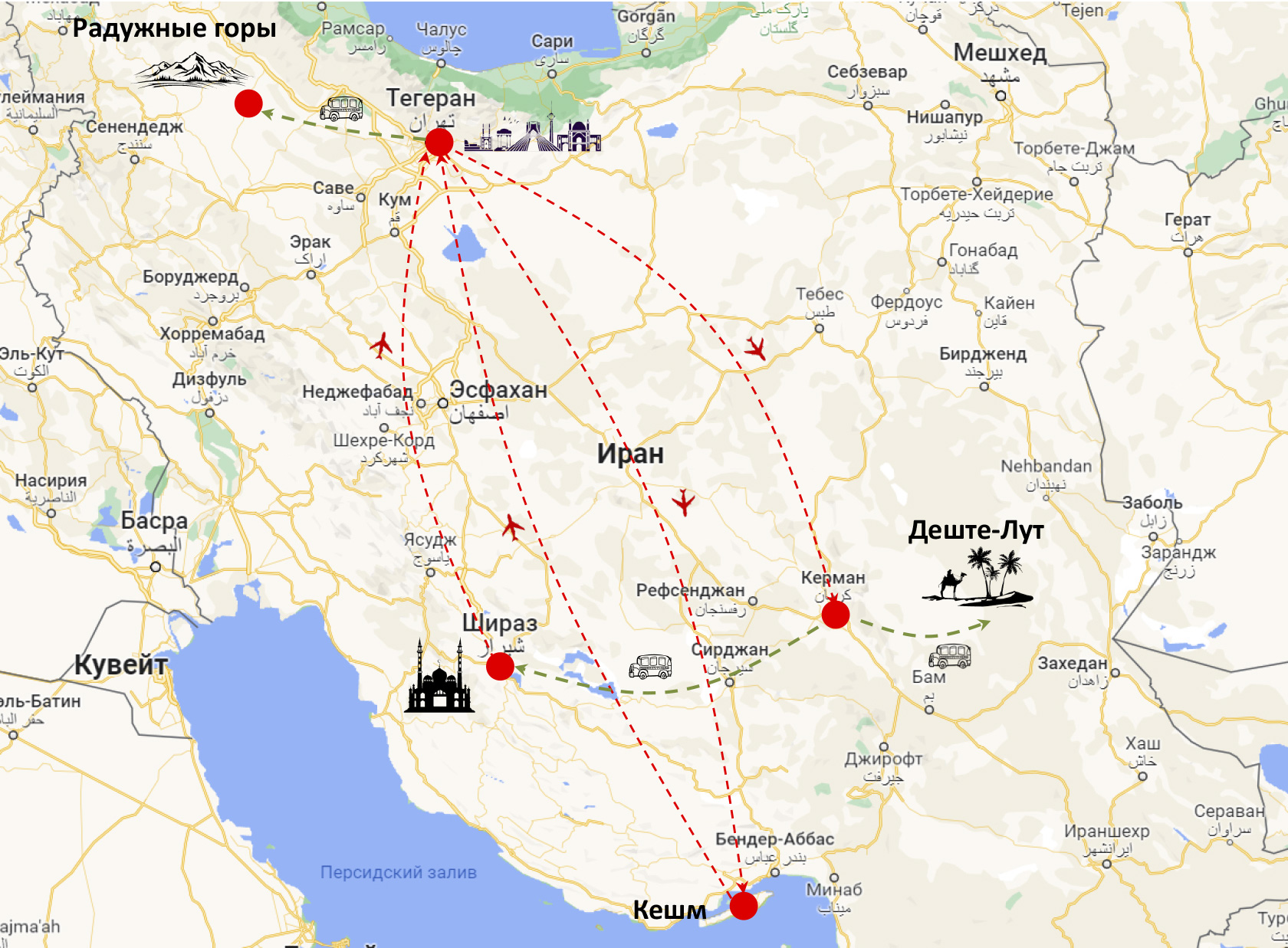 Карта Ирана с городами и регионами — Яндекс Карты
