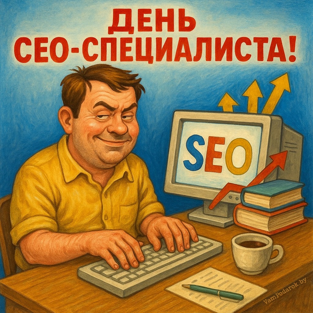 28 мая - День SEO-специалиста - открытка
