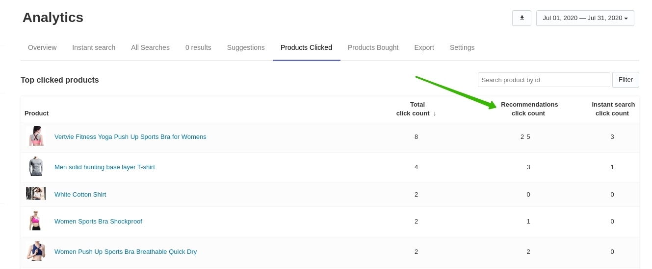 Product Recommendations By Searchanise To Help You Sell More Product Recommendations By Searchanise To Help You Sell More