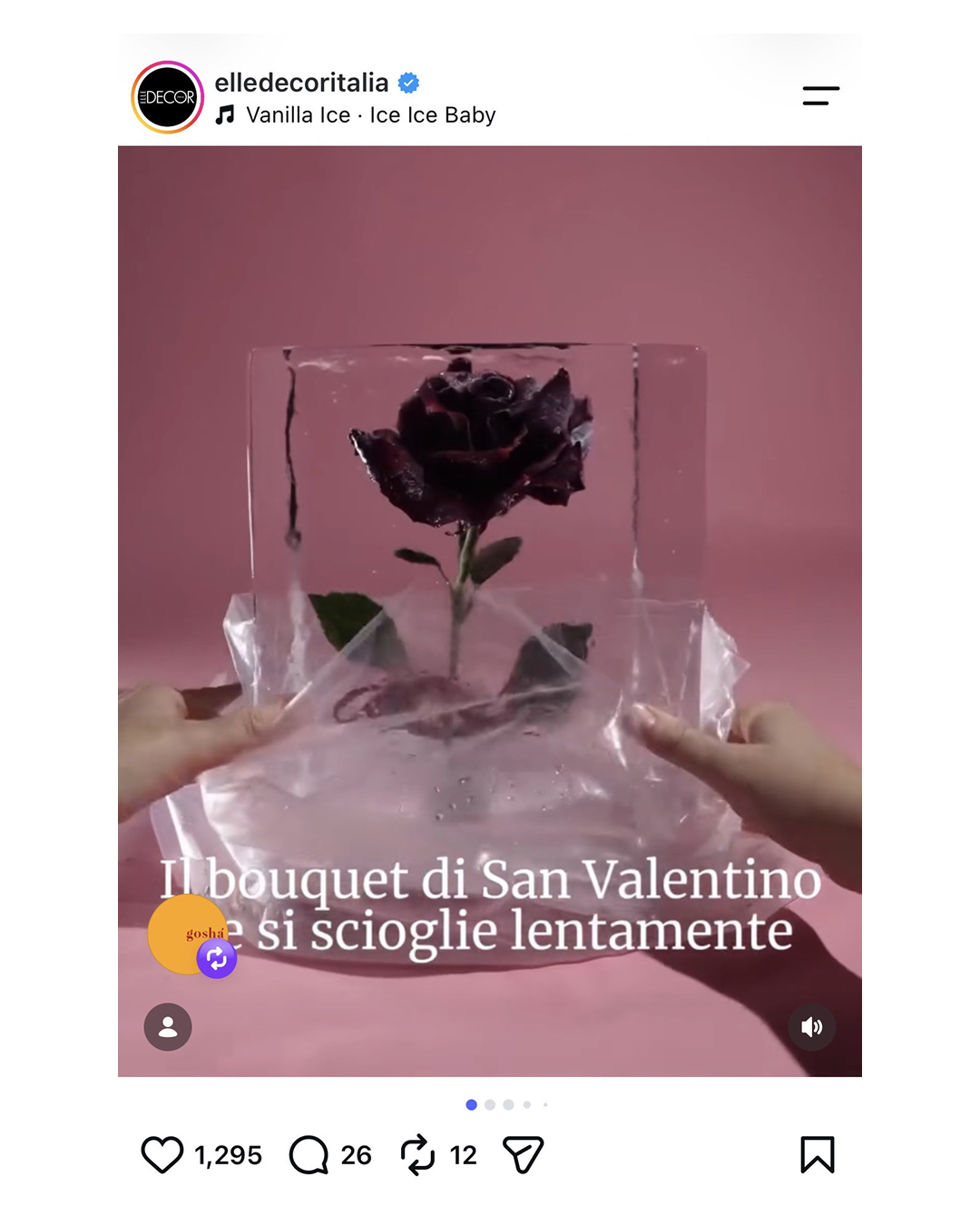 Selected media feature