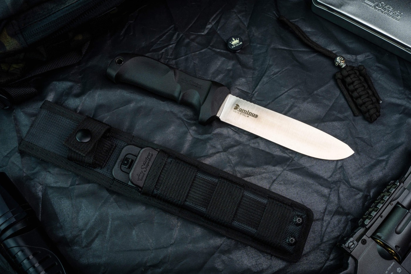 Kizlyar Supreme Dominus with its large anatomical Kraton grip