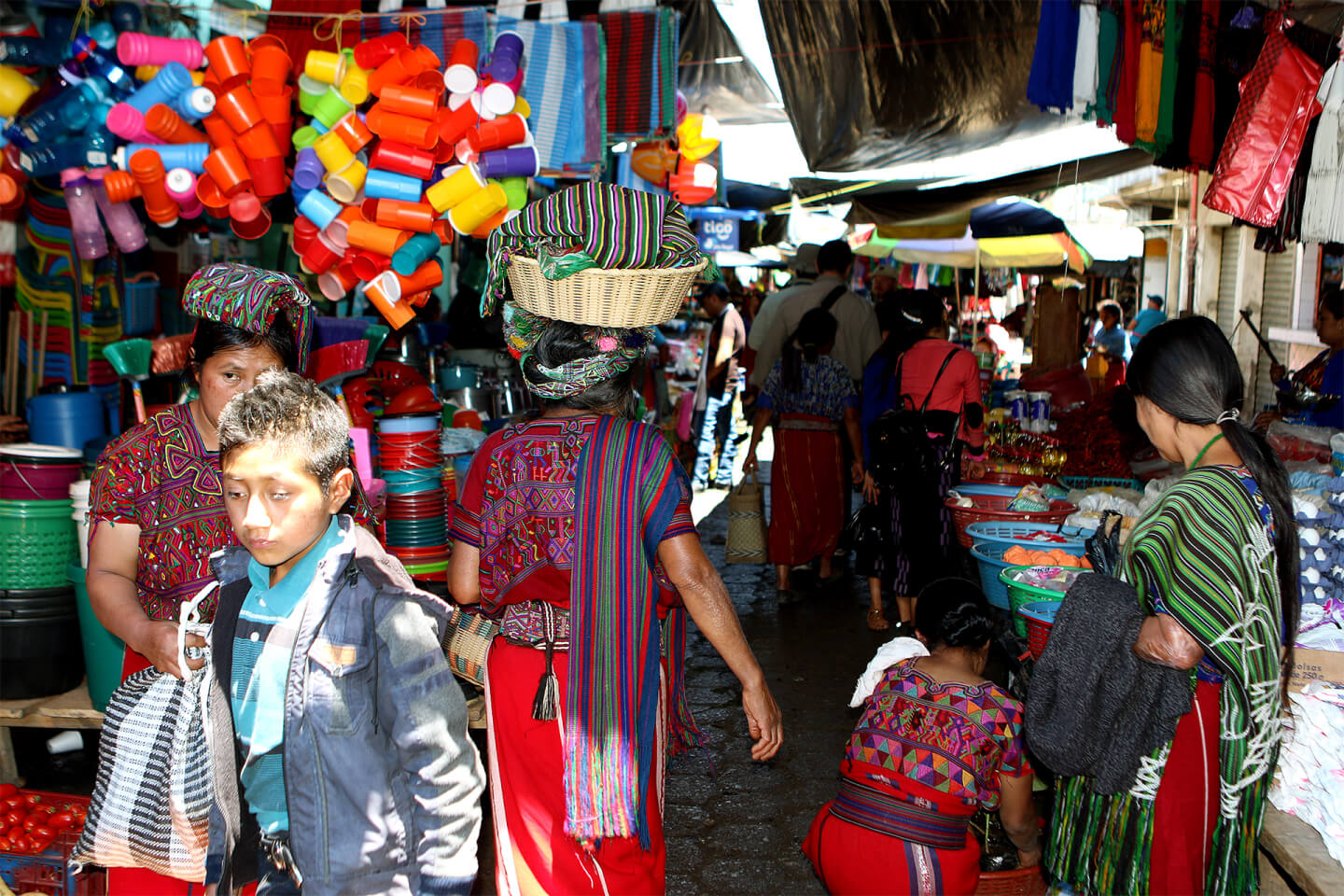 Santa Maria Nebaj, Quiché Department. Locals speak Ixil, one of the twenty-one languages of the Mayan group. 2018.