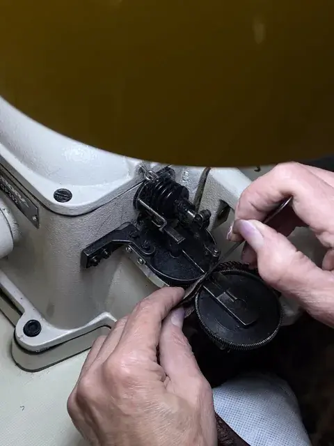 Пошив на скорняжной машине