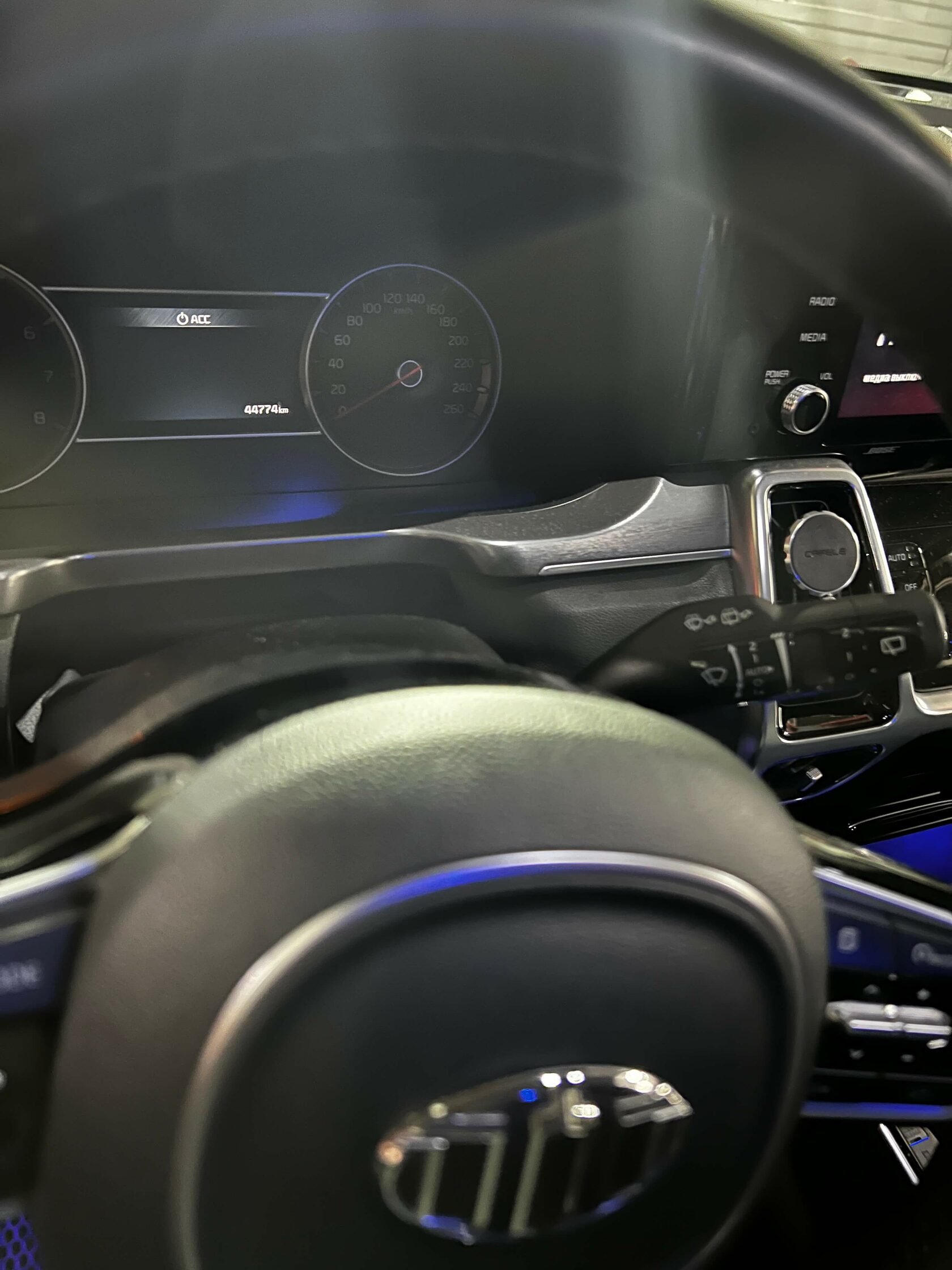 Фиксация пробега Kia Sorento