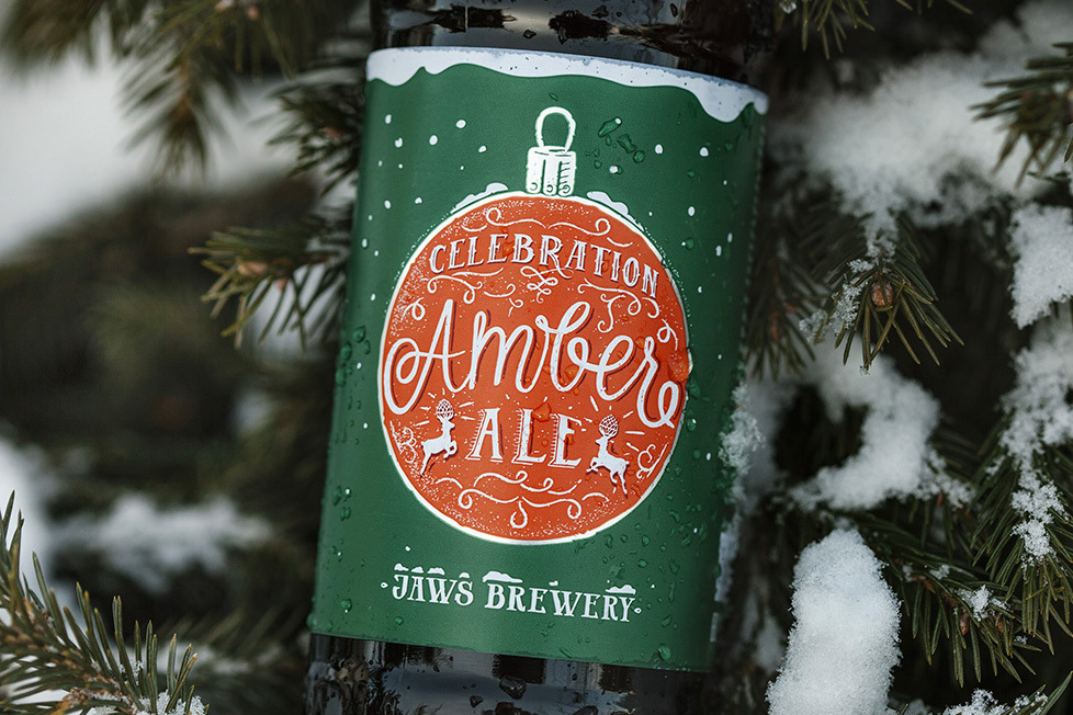 Celebration Amber Ale — проект дизайна упаковки Vizhu Design