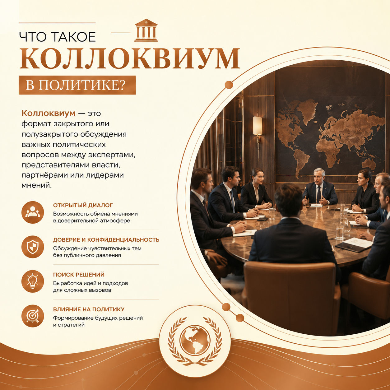 Коллоквиум в политике: определение цели и роль в управлении