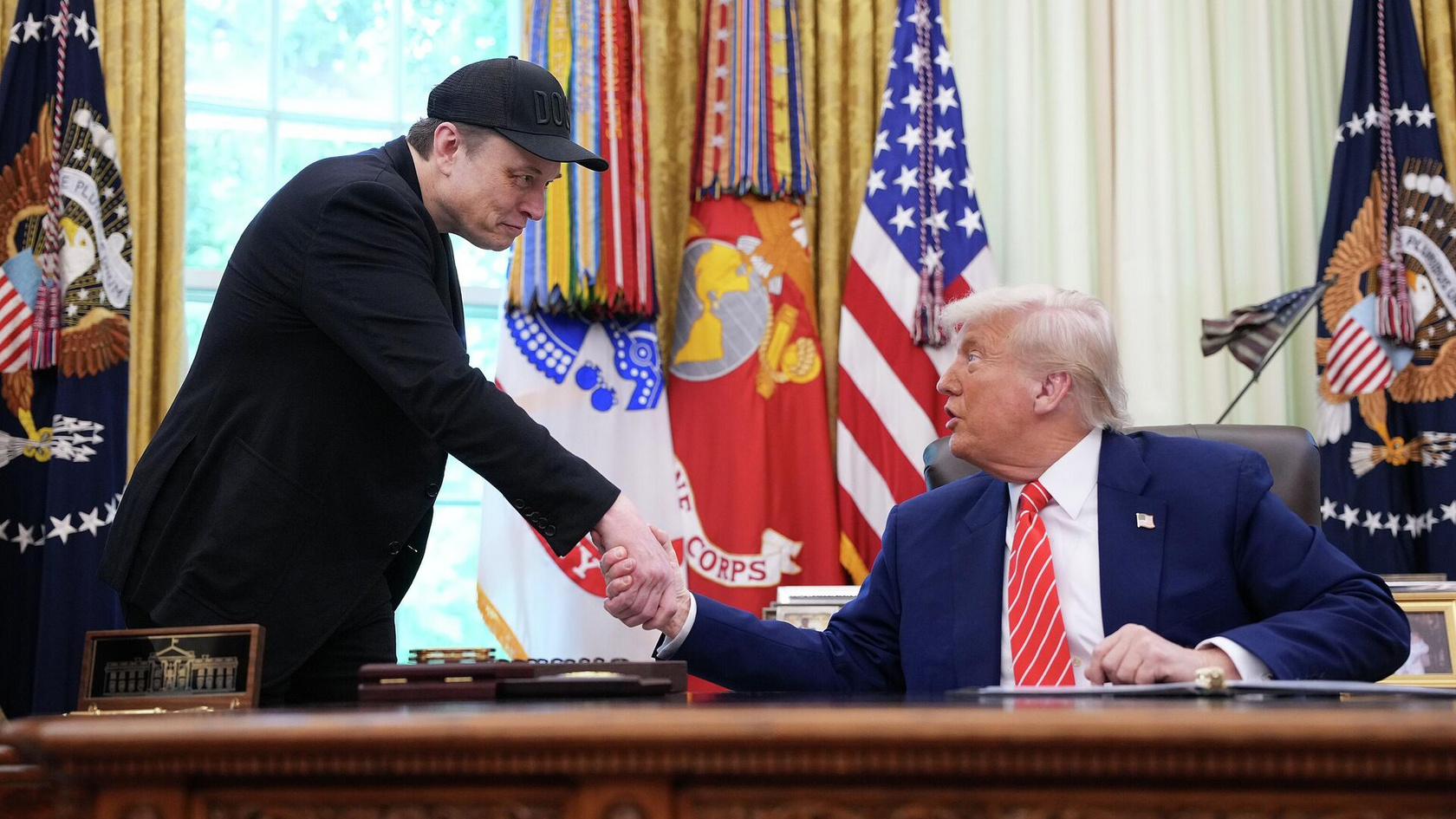 Трамп и Илон Маск