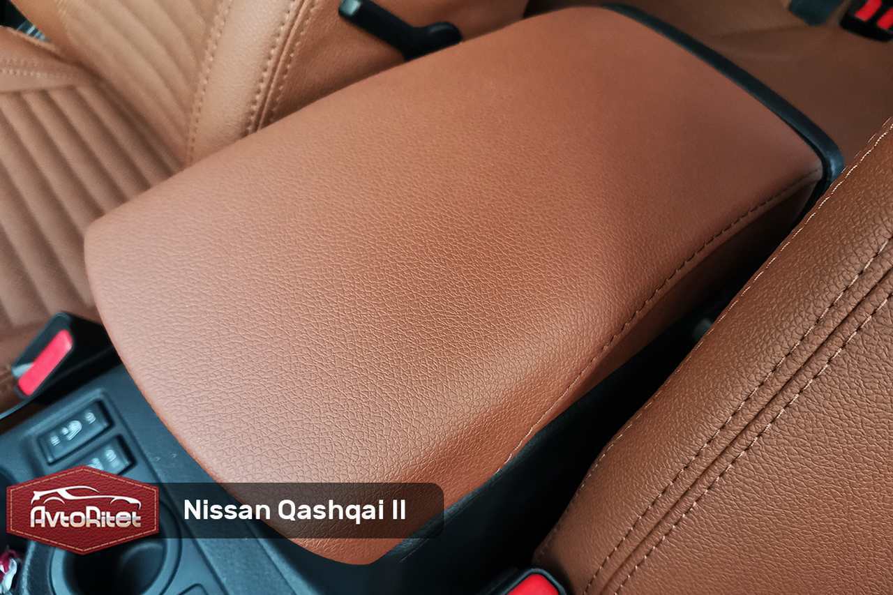 Каркасные чехлы на сиденья Nissan Qashqai J11, модельные из экокожи, фото  салона, заказать с установкой, отзывы