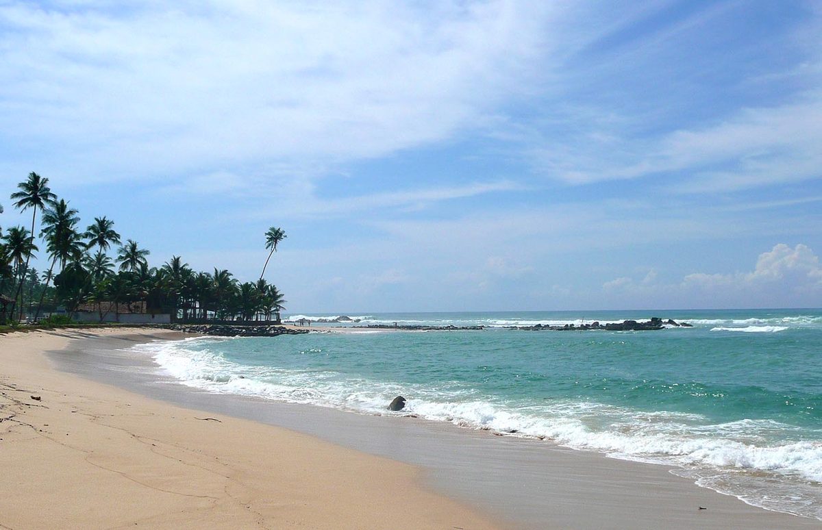 Weligama Beach Шри Ланка