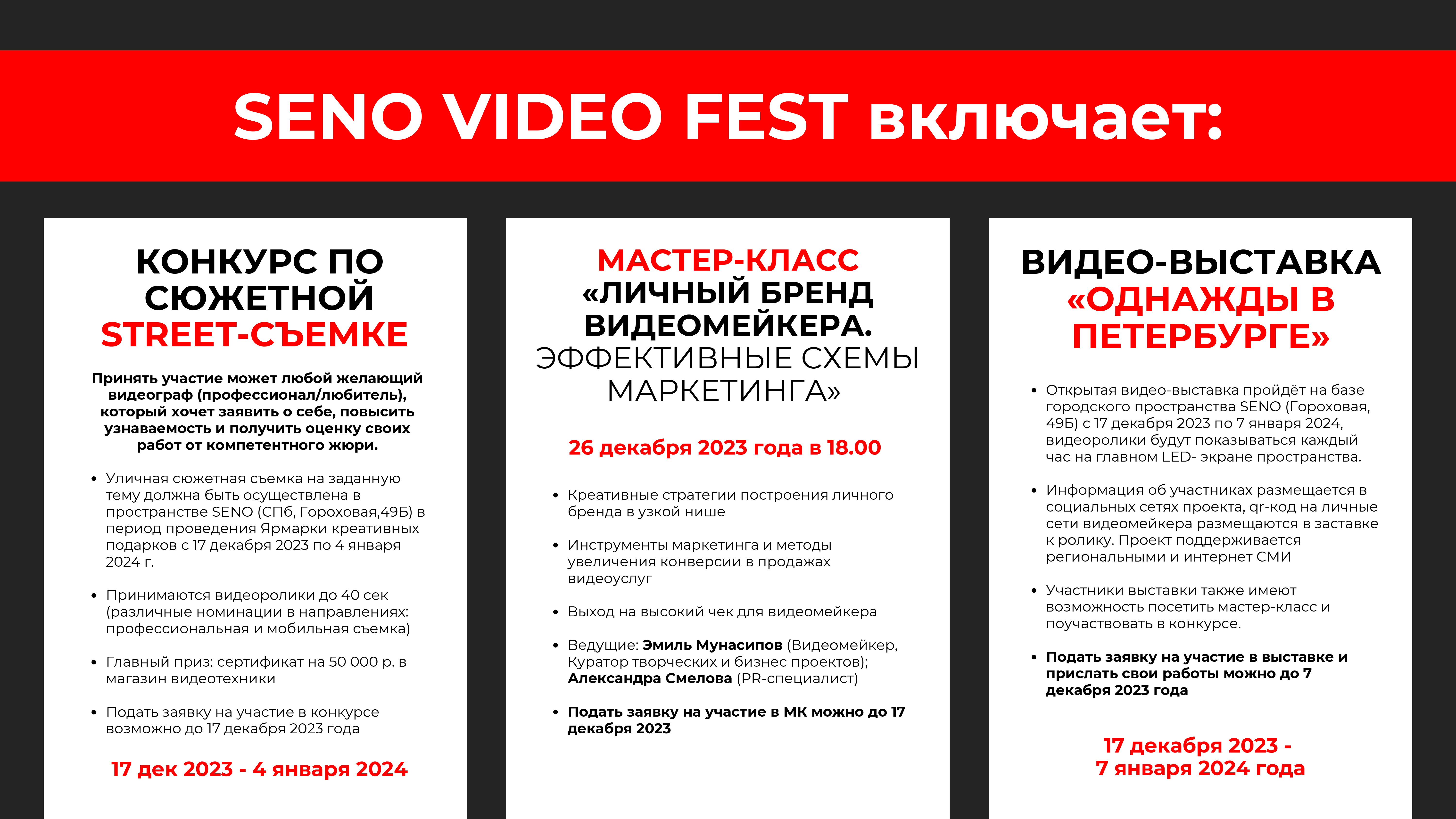 SENO VIDEO FEST