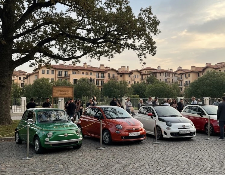 Fiat 500 аренда в Сочи