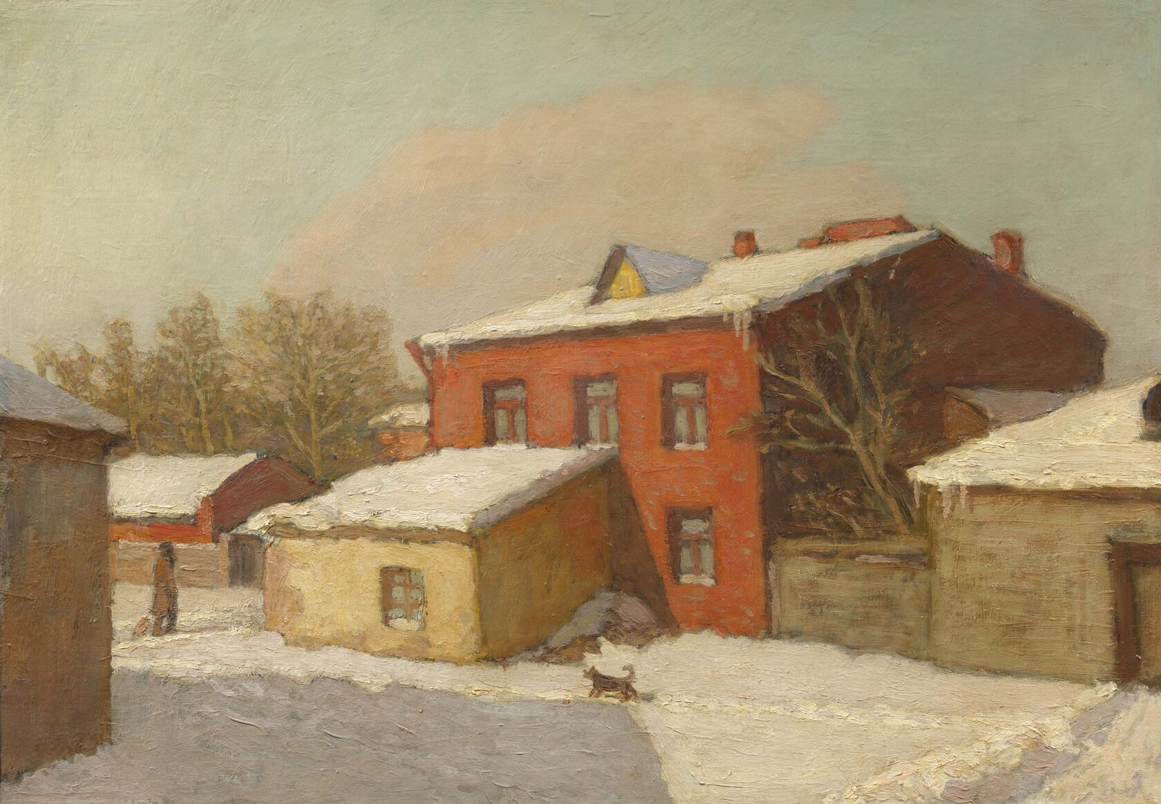  Зимний пейзаж. 1934 
