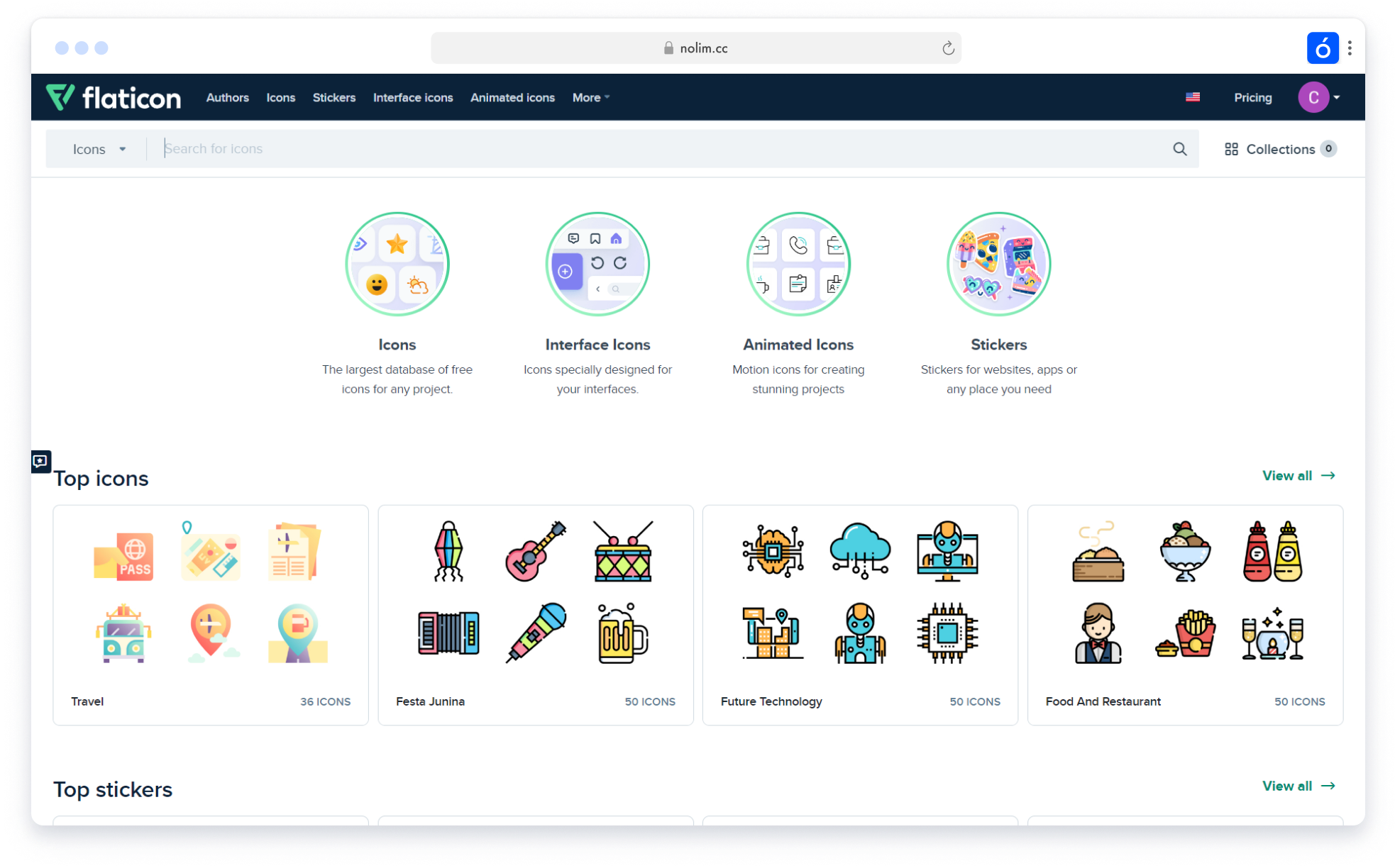 Скриншот был взят с библиотеки бесплатных иконок Tilda Icons