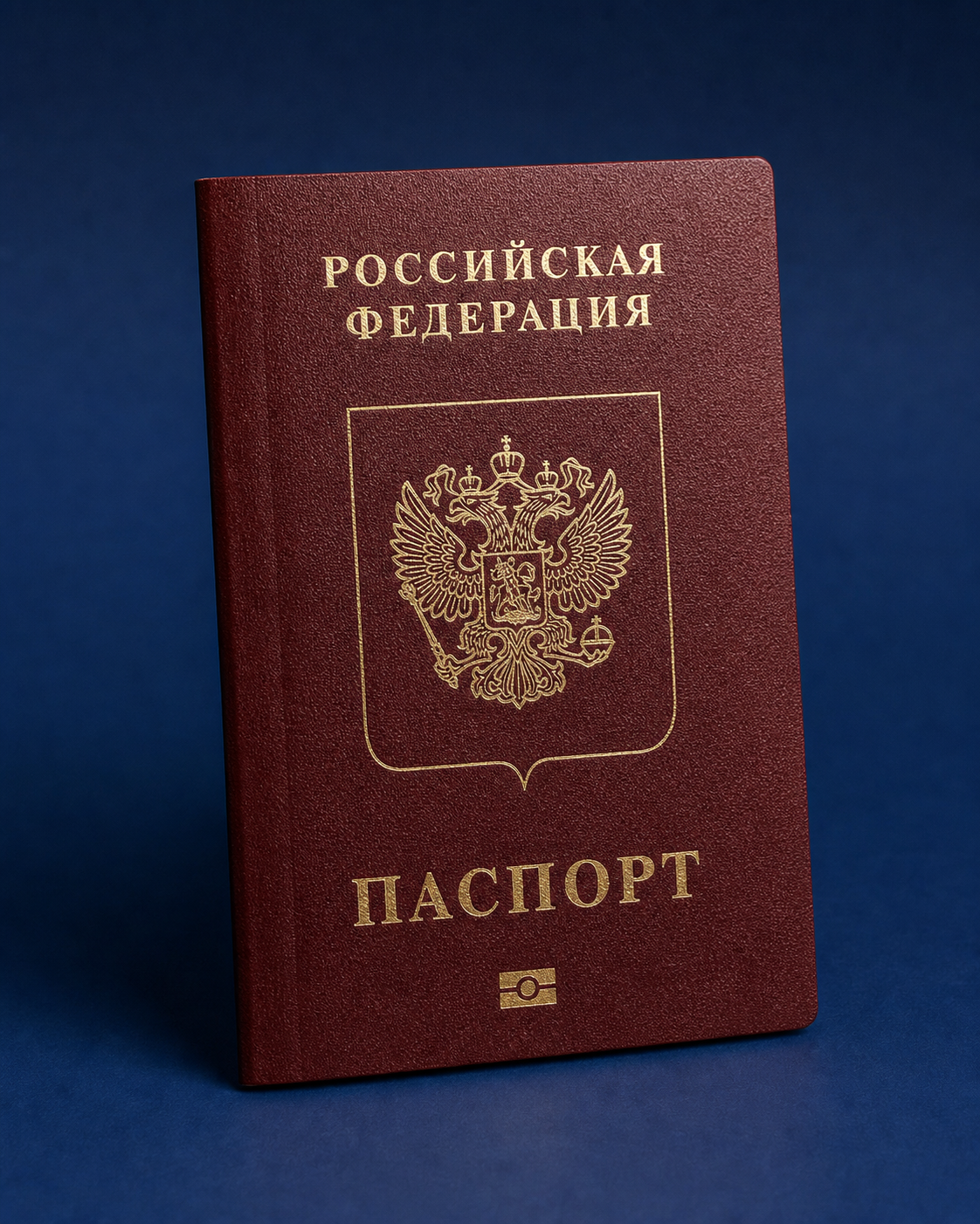 Обложка российского заграничного паспорта