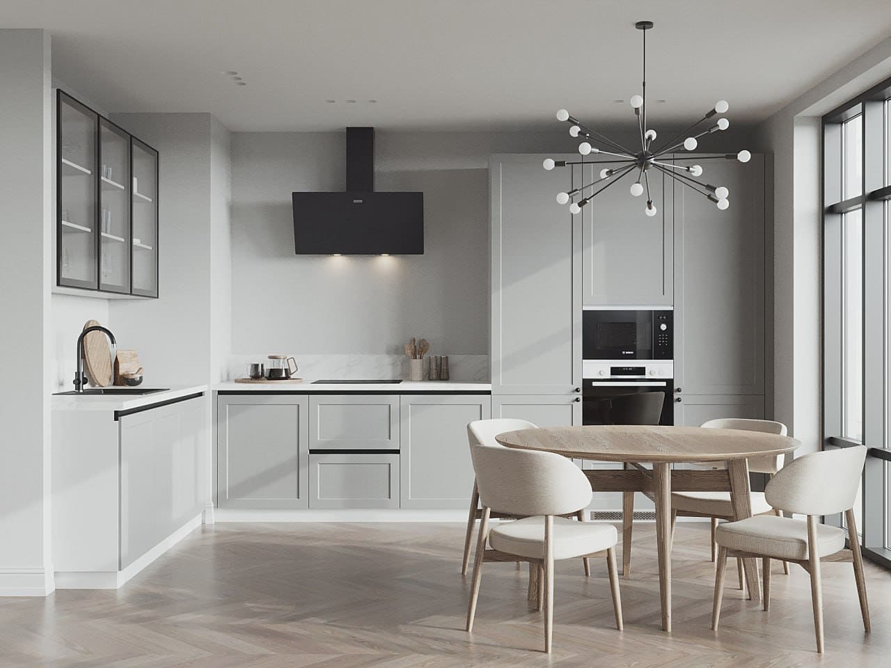 Дизайнерская кухня ЦЕХ Кухни — коллекция Flat&Velvet