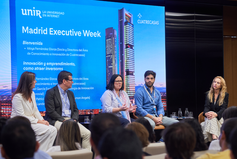 “El emprendimiento y la innovación se aplican tanto en startups como en grandes empresas”, coinciden directivos en la ‘Madrid Executive Week’ de UNIR