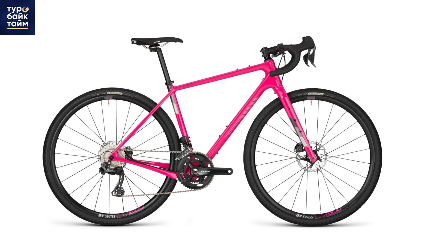 Salsa Warbird 2020 (GRX810, Carbon), розовый