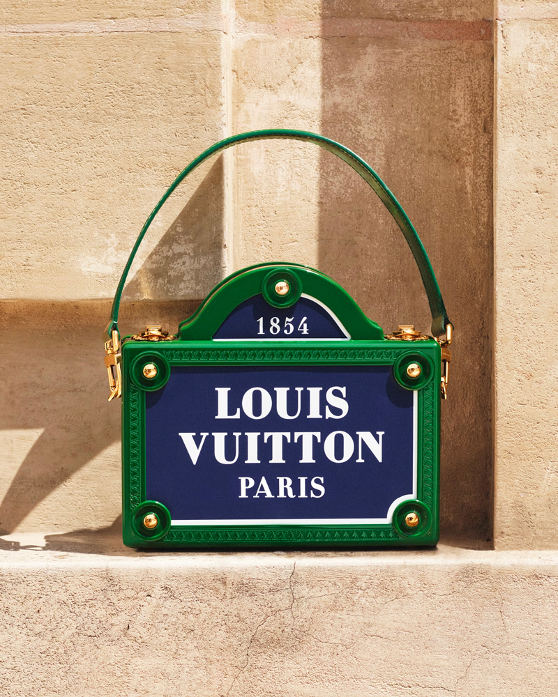 Louis Vuitton Logo Trunk Bag