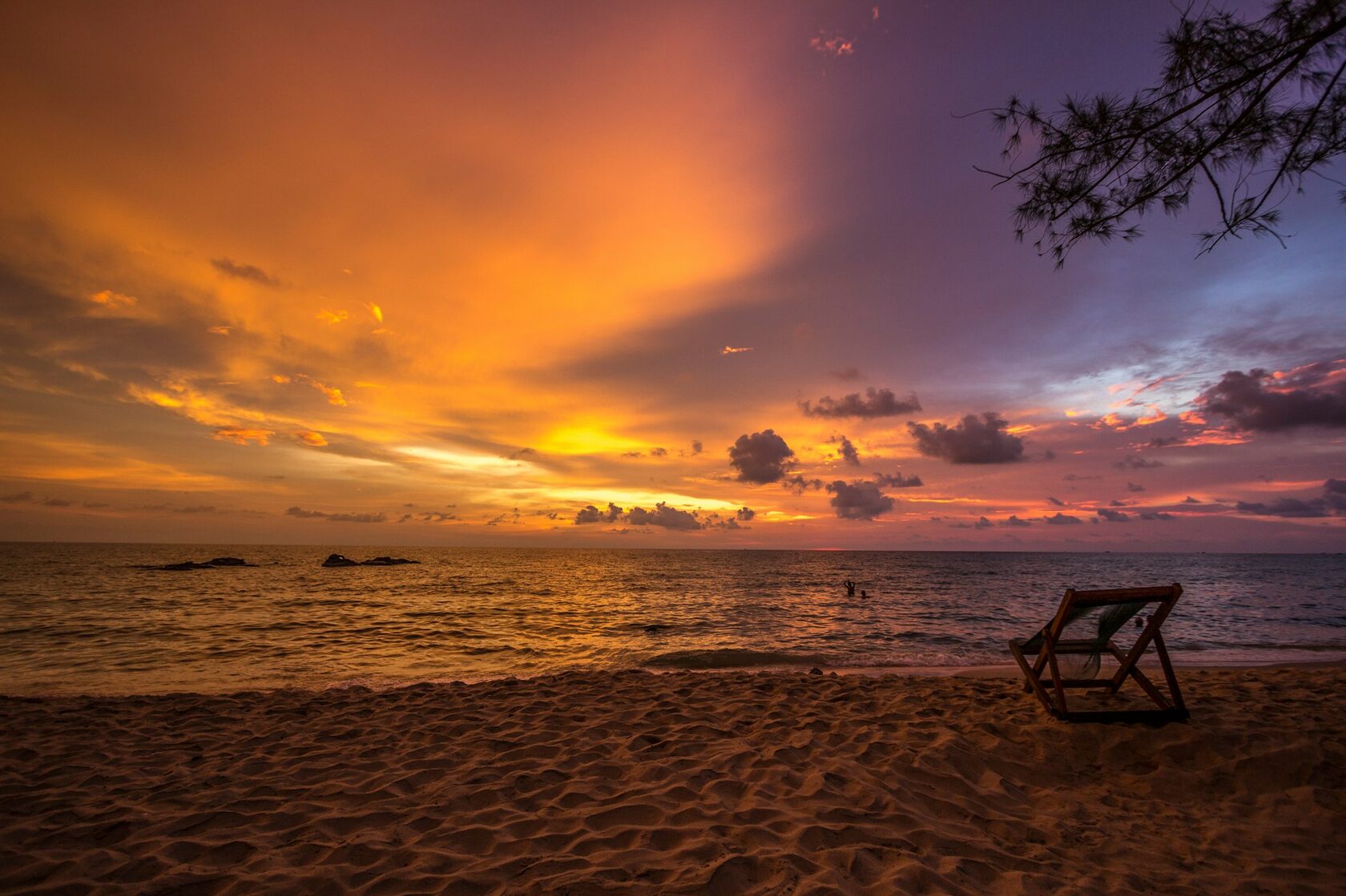 Beach sunset