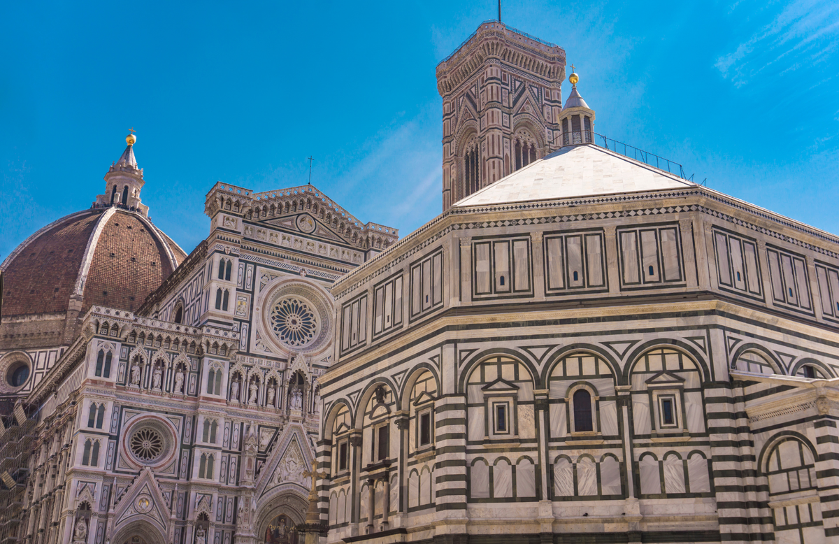 Италия. Баптистерия Сан-Джованни