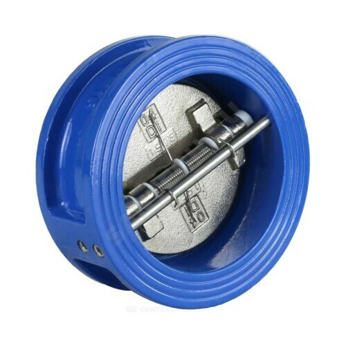 Заказать клапан обратный двухстворчатый межфланцевый DN100 PN10/16 от ...