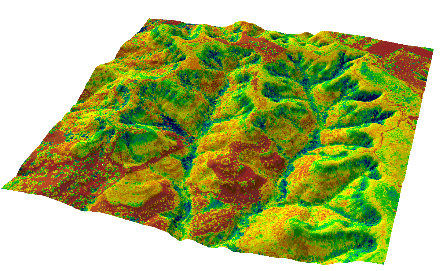 Карта ландшафта. Дистанционное зондирование лидар. Цифровая модель рельефа. Модель рельефа местности. Пространственная модель местности.