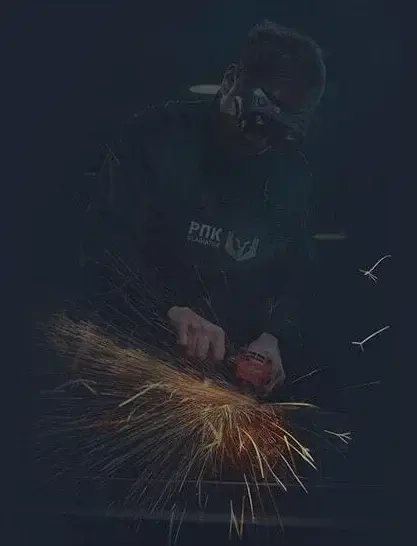 Металлические вывески: silver production