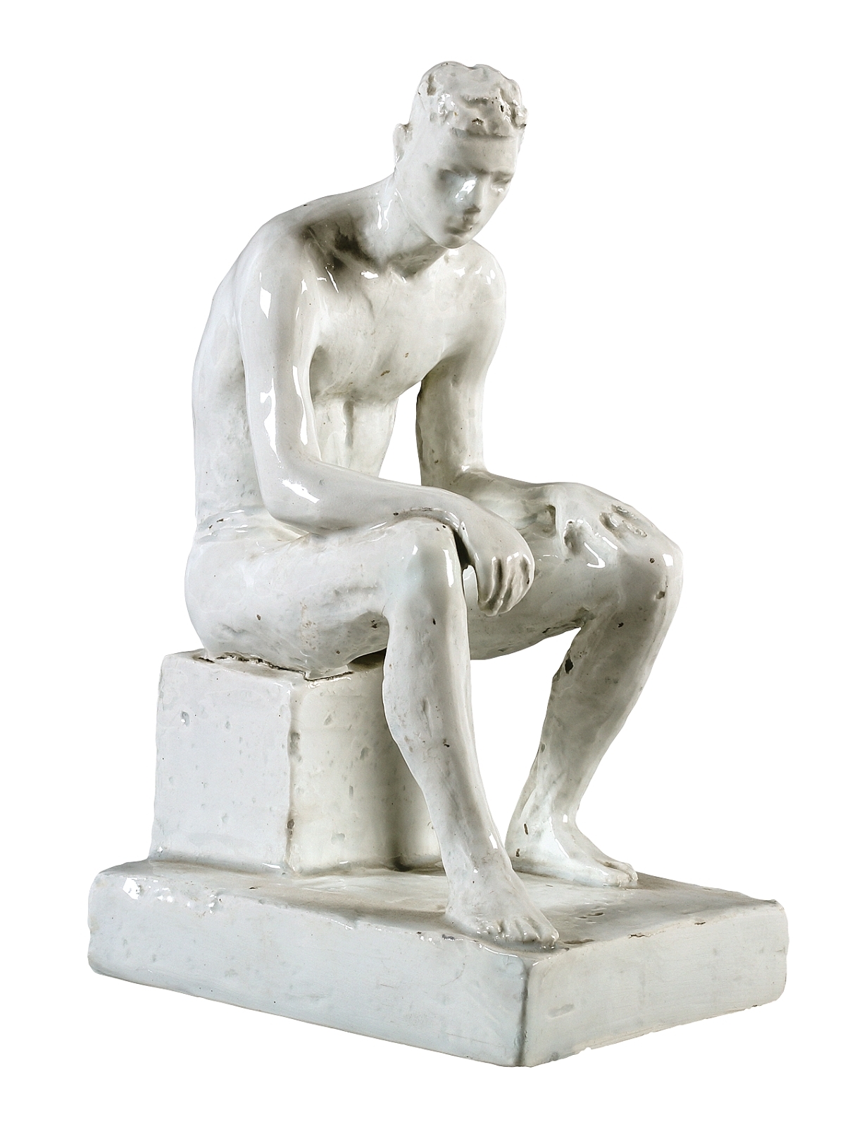  Сидящий юноша (этюд боксера). 1935–1936 