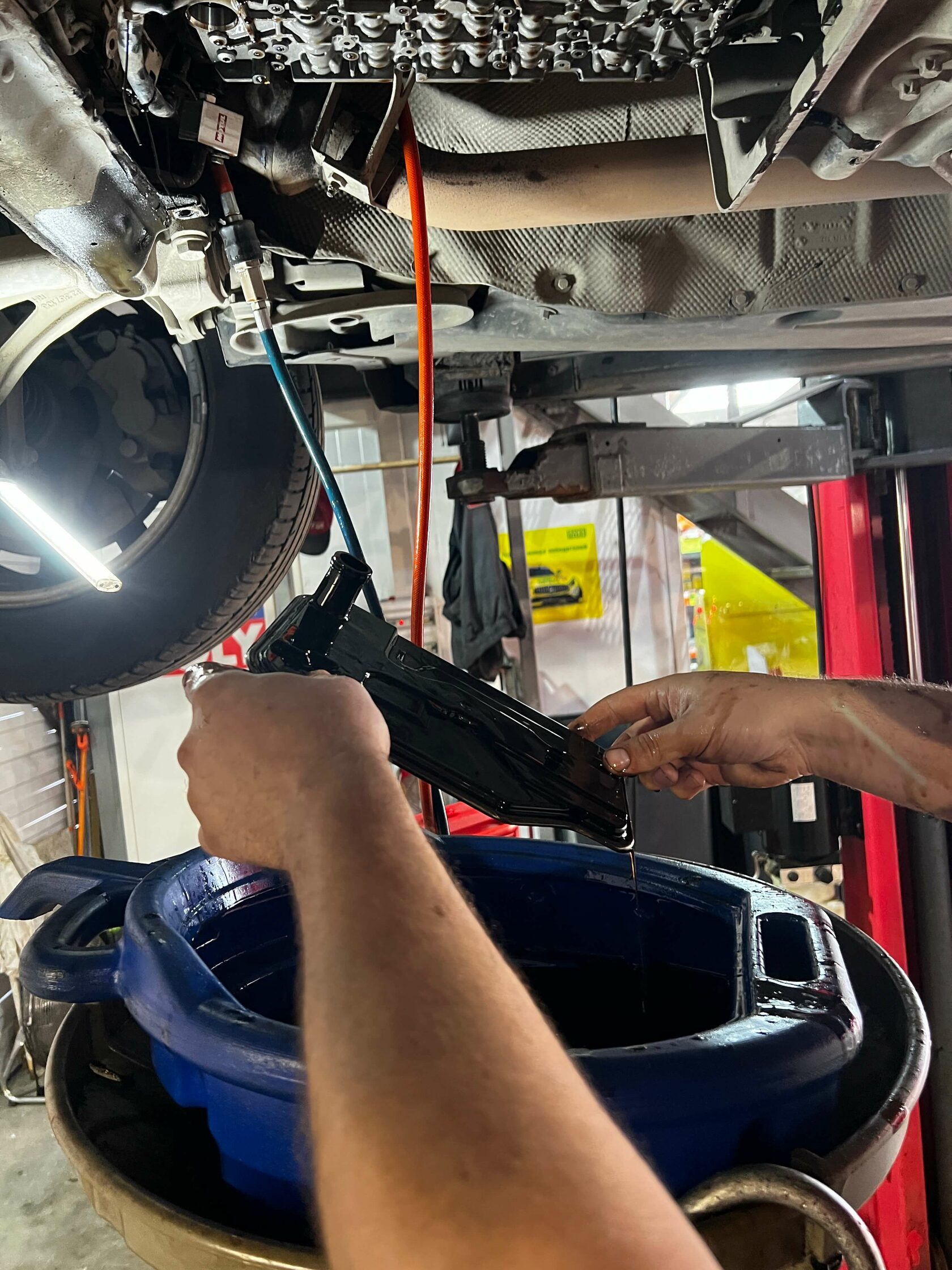 Старый фильтр АКПП 722.9