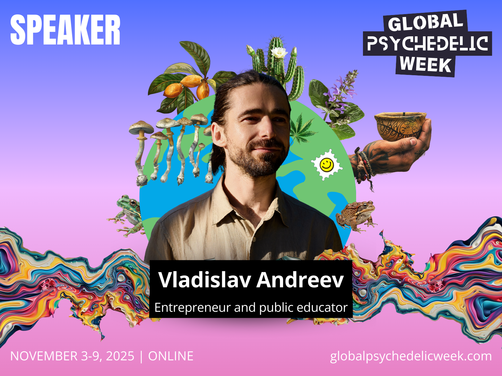 Vladislav Andreev Russian Psychedelic Society Global Psychedelic Week