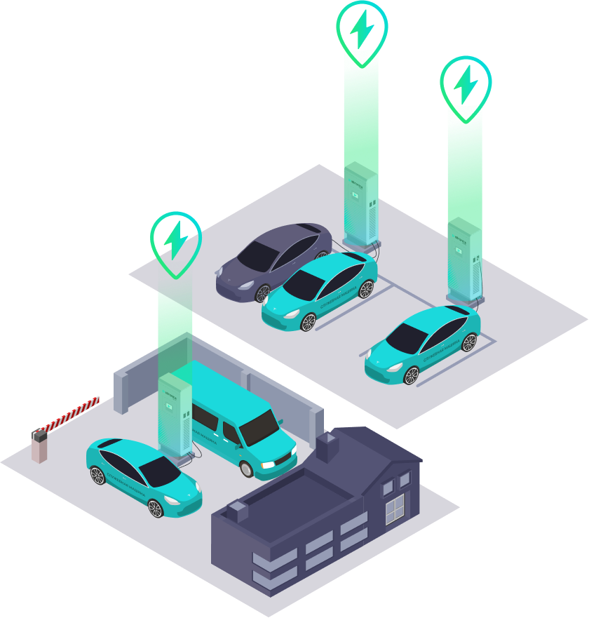 Зарядная инфраструктура для электромобилей