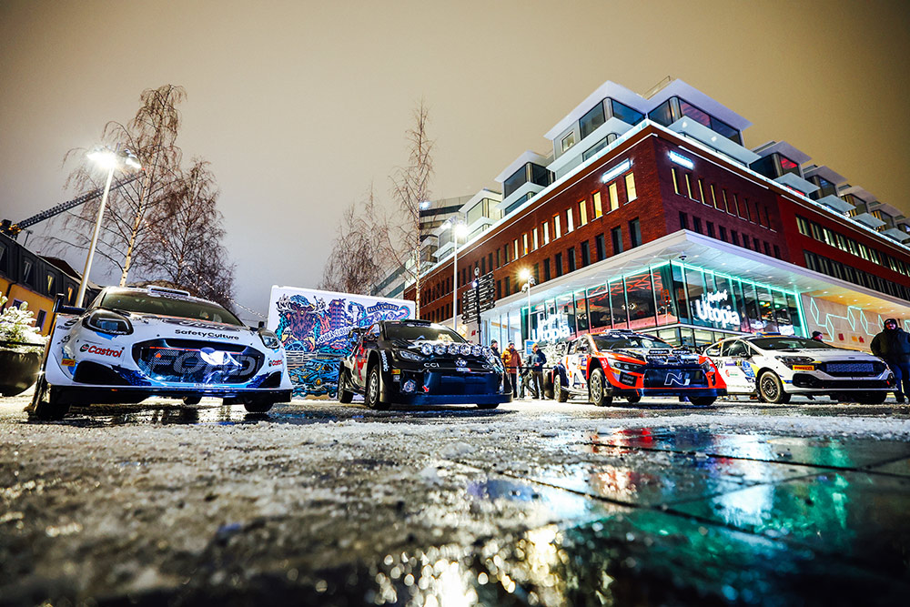 Автомобили участников ралли Швеция 2024/Фото: Toyota Gazoo Racing WRT
