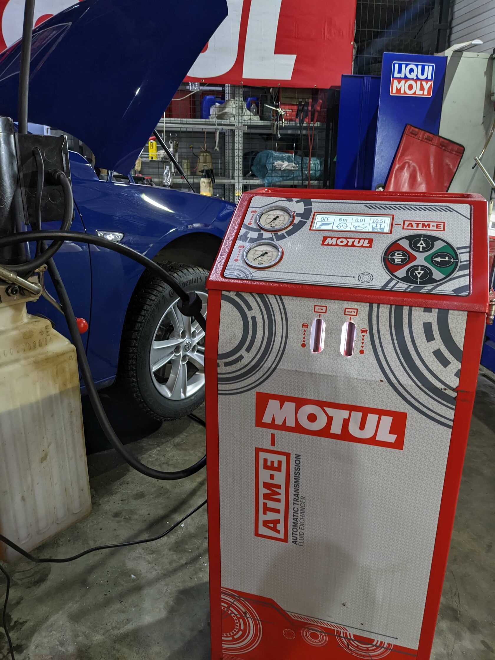 Установка Motul Evo для АКПП Opel