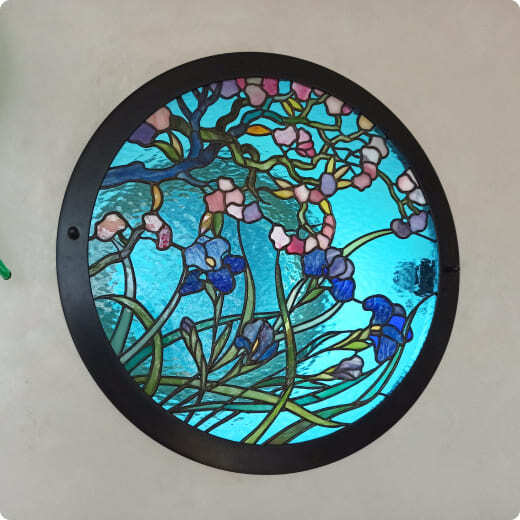 Витражи в ковке