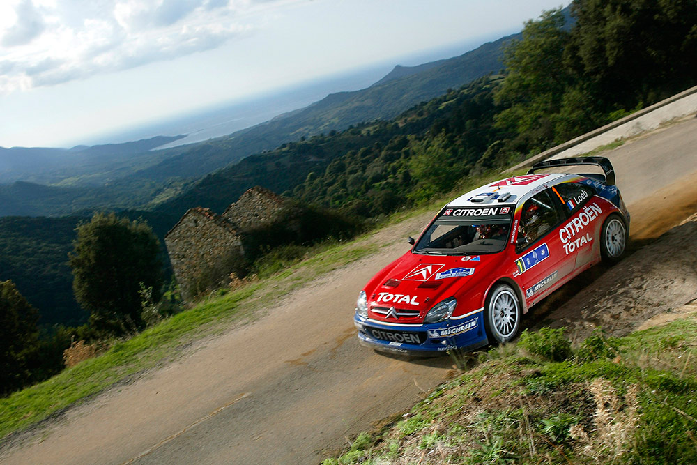 Себастьен Лёб и Даниэль Элена, Citroën Xsara WRC (583 DEX 78), ралли Тур де Корс 2005/Фото: Citroën Communication