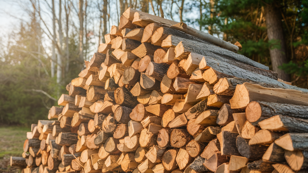 Лучшими считаются осиновые, дубовые и липовые дрова, но чаще всего используют березу