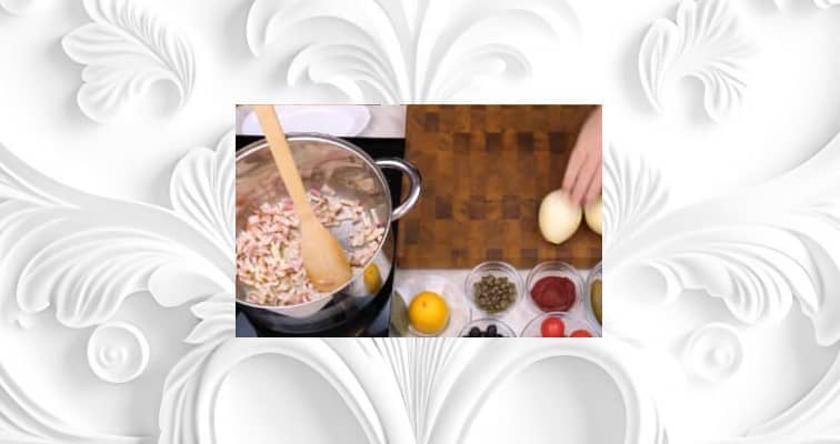 Приготовление мясной сборной солянки по классическому рецепту: шаг 2