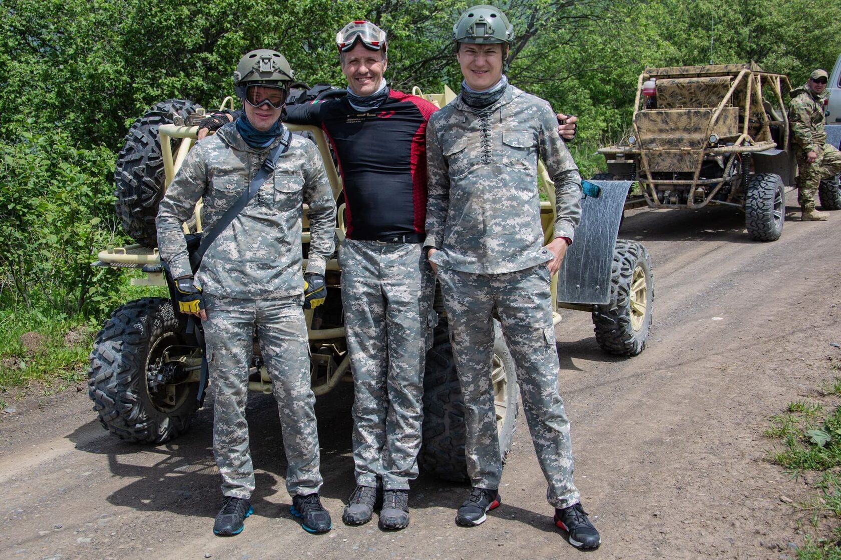 Команда X-TEAM в Российском университете спецназа в Чечне