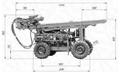 Буровая установка схема