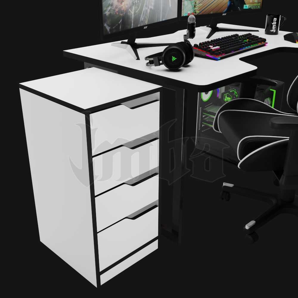 Тумба для компьютерного стола | арт ТГ1-Б-Ч | Имба