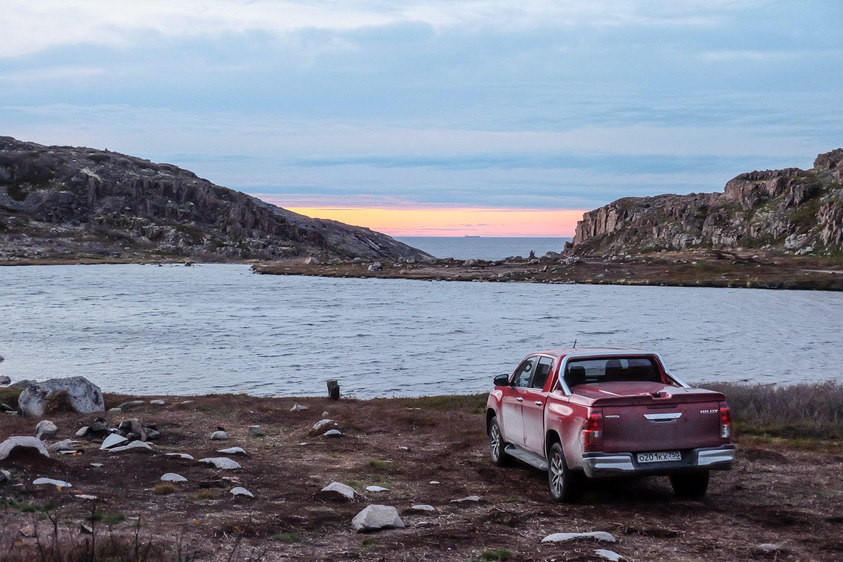 Toyota Hilux на русском севере