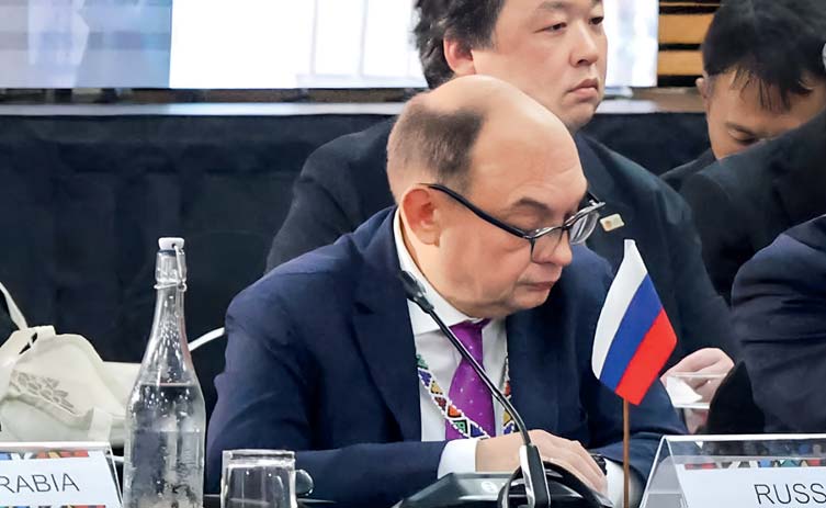 Dmitry Birichevskiy leads the Russian delegation at the G20 Tourism Minis- ters’ Meeting (Skukuza, South Africa, September 2025)