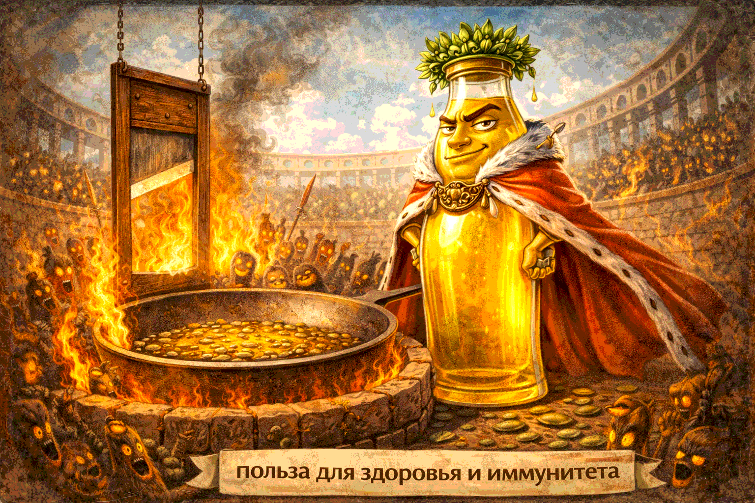 Жарить на оливковом масле