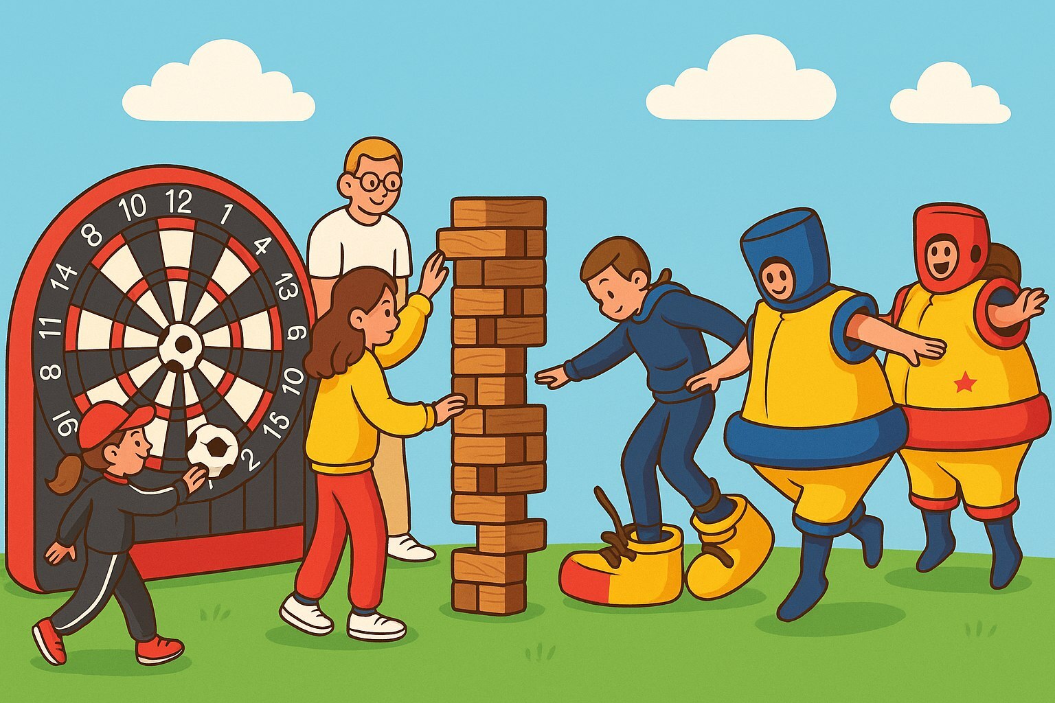 аренда развлечений для детской игровой зоны