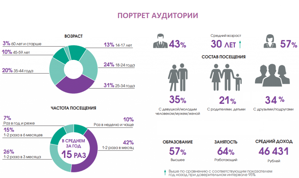 Целевая аудитория пользователей интернета